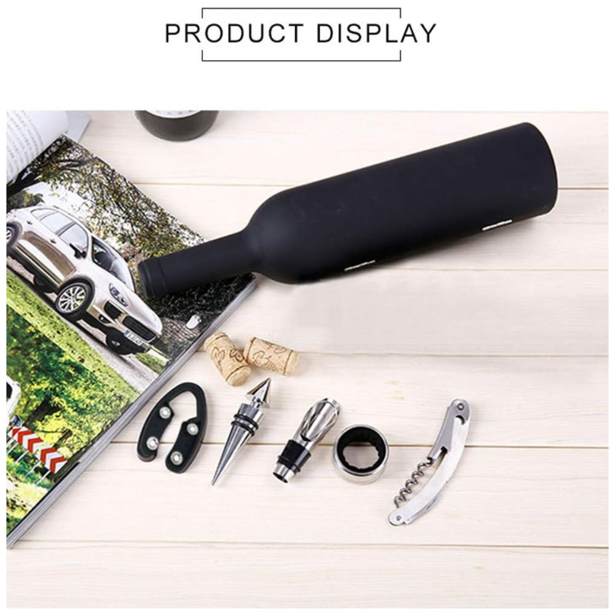 Set Botella 5 Piezas para Botellas