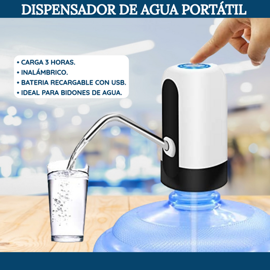 Dispensador de Agua Recargable USB
